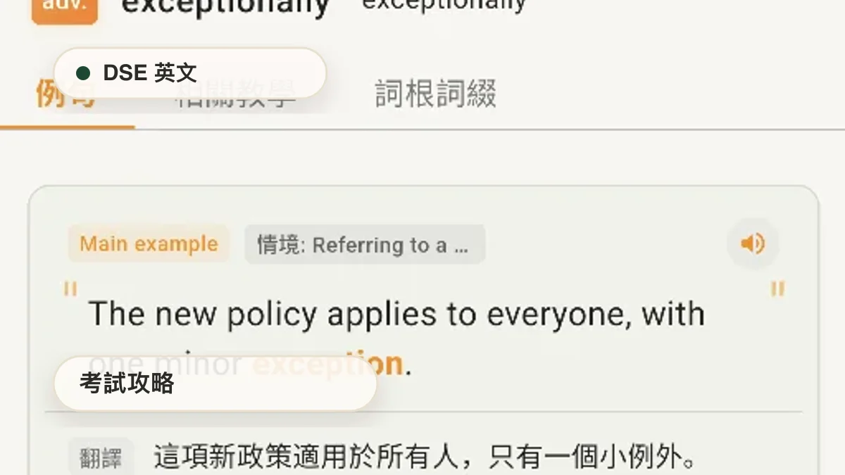 DSE English 全攻略 - 四卷考試技巧及高分策略